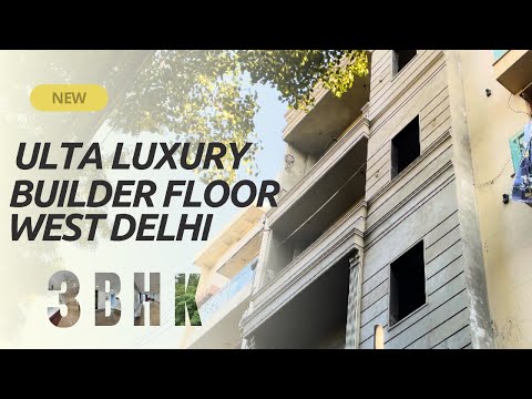 BUILDER FLOOR IN VIKASPURI | 3BHK UNDER CONSTRUCTION 🚧 PROPERTY TO BUY IN WEST DELHI