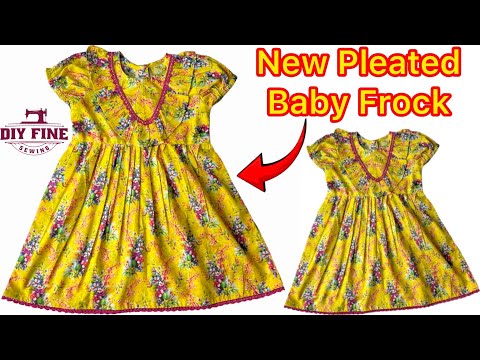 Cute Baby Frock Design Ideas You Can Make At Home