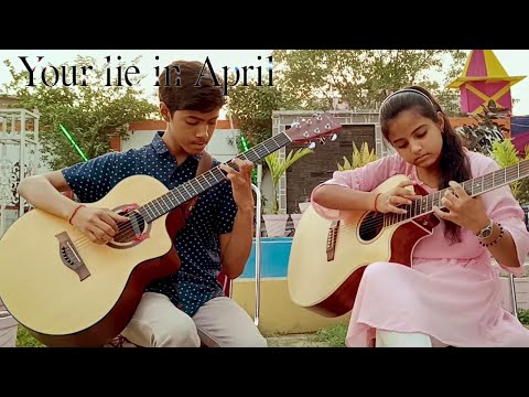 Your Lie In April (Tribute Cover) - Uso to Honto - Beautiful Anime Song on Guitar Duet