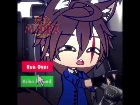 drive around or run over??? #gacha #2018 #gachashort #gachapolice #gachalife #police