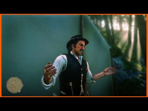 Dutch Gives A Speech, But No One's Listening - Red Dead Redemption 2