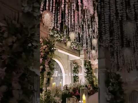 Best walima theme decoration setup ideas by Tulips Events #shorts #walima