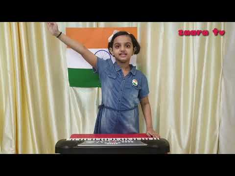 National Anthem Of India -Jana gana mana instrument by 7 years old girl | Zaara