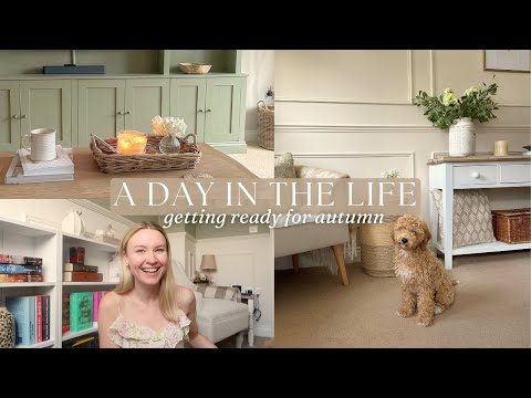 day in the life | clean with me, book haul & puppy life