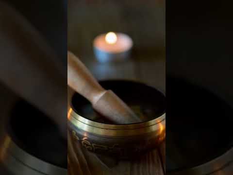 SINGING BOWL MEDITATION #shorts #singingbowl #positivevibration