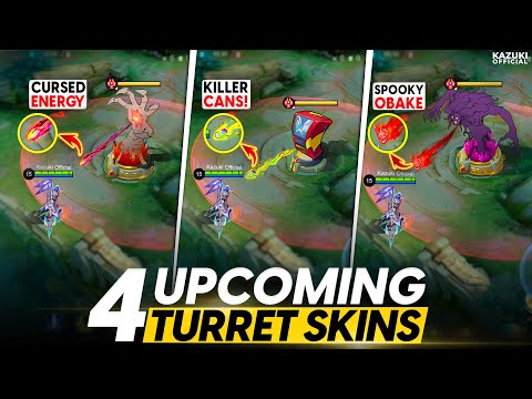 ALL 4 NEW UPCOMING TURRET SKINS | NEOBEAST | EXORCISTS SERIES