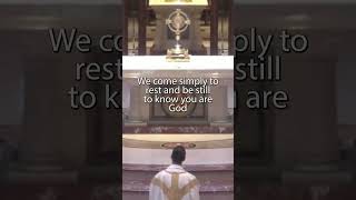 Rest in the Lord - Sacred Moment - Eucharistic Adoration