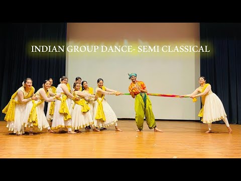 Indian group dance at RVDC/ Srija Ramakrishna/ Bollywood and semi classical