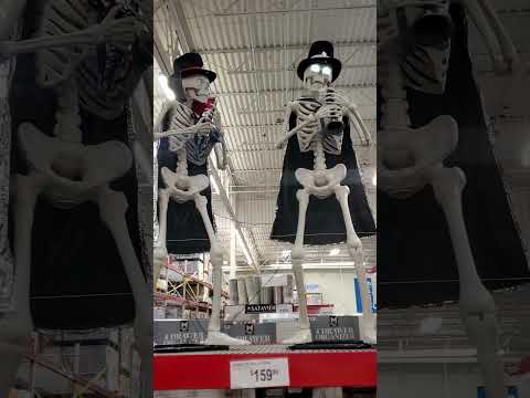 Sams Club animatronic Jazz skeletons #halloween2024