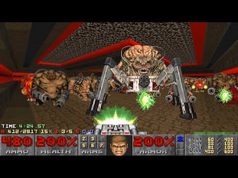 Doom II: Sunder - Map 07 (Hollow Icon) UV-Max in 12:32