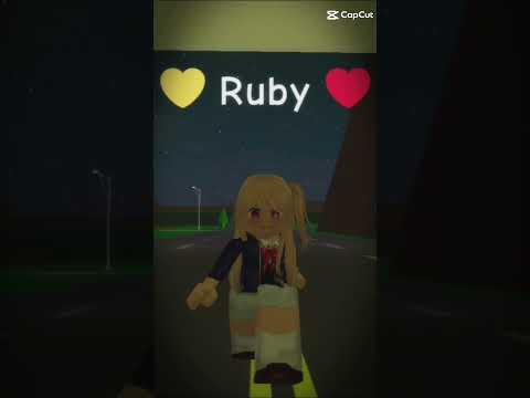 💛 Ruby Hoshino ❤️ #Oshinoko #RubyHoshino #roblox #avatar #capcut #edit #fypシ