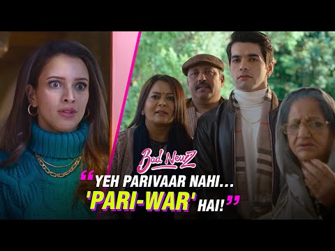 Bad Newz - Family Promo | Vicky Kaushal | Triptii Dimri | Ammy Virk | In cinemas now