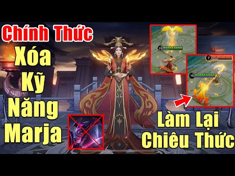 [Gcaothu] Chính thức xóa tướng Marja để làm lại bộ kĩ năng mới - Triệu hồi Quạ Đen tấn công địch