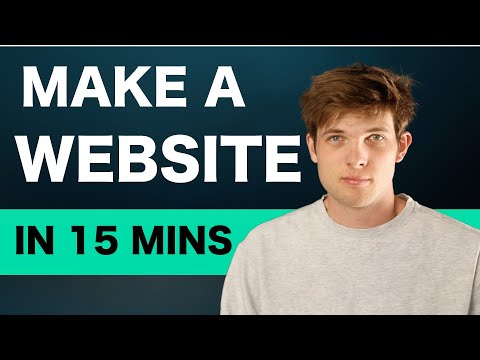 How to Make A Website in 15 Minutes Using Squarespace - 2024 Tutorial (Step by Step)