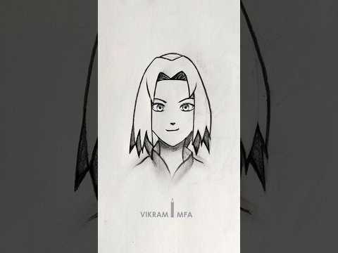 How to drawing  Sakura|| step by step #anime #naruto