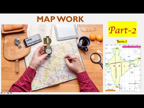 Map Work | India - Size and Location | Geography | CBSE | NCERT | by Abhishek