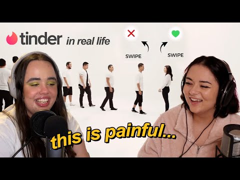 Woman Tries Tinder in Real Life and Chooses No One (with Mika S-F)