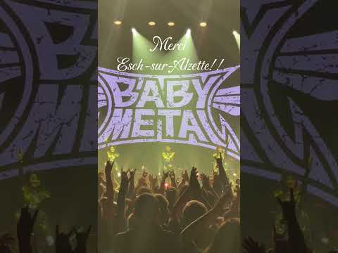 #BABYMETAL #BABYMETALWORLDTOUR2023 #LUXEMBOURG #Shorts