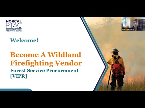 Become A Wildland Firefighting Vendor | Forest Service Procurement [VIPR]