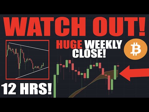 Bitcoin: ALL EYES ON THIS - Major BTC Weekly Candle INCOMING! (12 Hours Remaining)