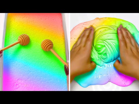 12 Hours Of Oddly Satisfying Slime ASMR - Relaxing When Sleepy Or Stressed