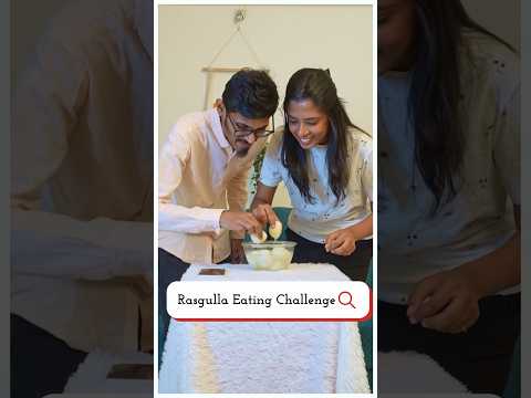 Rasgulla Eating Challenge | 1 Minute 😅😃 #Shorts #FoodEatingChallenge