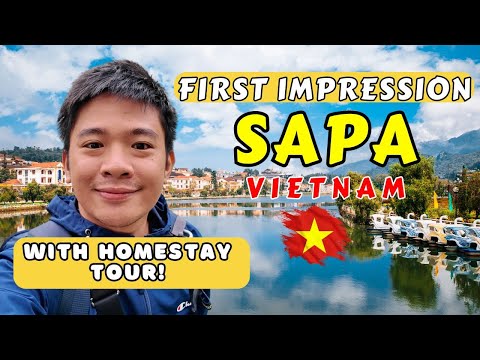 6 HOURS Bus Travel to SAPA, Vietnam - WORTH it ba? 🇻🇳 FIRST IMPRESSION + Best HOMESTAY in SAPA!