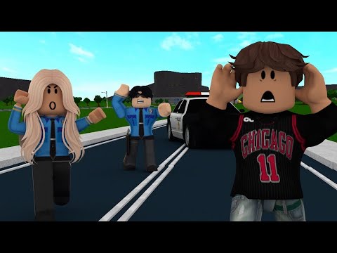 MY BROTHER GETS ARRESTED IN BLOXBURG *CHAOTIC* | Roblox Bloxburg Roleplay | *WITH VOICES*