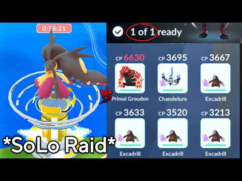 *SOLO* LvL 4 MEGA MAWILE Raid in Pokemon GO.