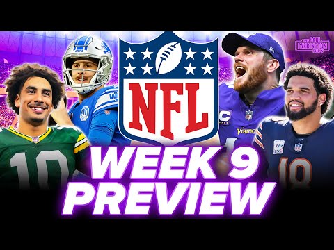 NFL Week 9 Preview: Lions-Packers, Colts-Vikings, Bears-Cardinals & more! | The Paul Farrington Show