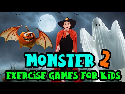 Monster Exercise for Kids 2 | Scary Workout for Children | Spiders, Indoor PE Lesson