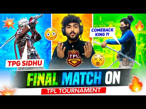 TPG SIDHU VS TPG VINCENZO 🗿 LAST MATCH IN TOURNEY 🏆😭 SHOWING FUNNY EMOTES ON LIVE 😂 BEST 🤣 MOMENTS