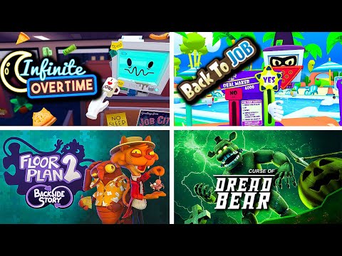 Great VR DLCs & Updates | Infinite Overtime | Back to Job | Backside Story | Curse of Dreadbear