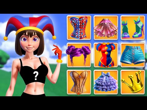 The Amazing Digital Circus: Pomni Glow Up Into Beautiful Princess! How To Become a Princess