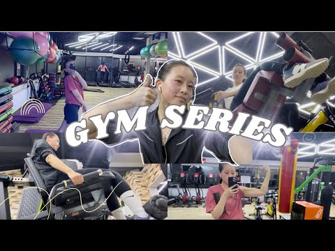 GYM VLOG: Full Week of Workouts | gym routine, consistency 💪🏻