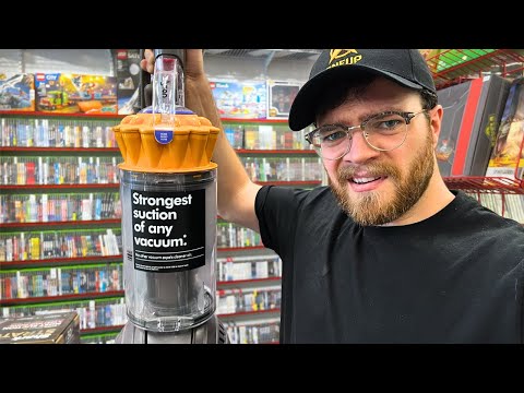 I Found the Strangest Video Game Store (Vacuums and Video Games)