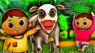 Gaiya Meri Gaiya - Hindi Rhymes For Kids - Nani teri morni@PariKids9608