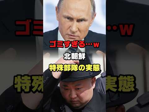 ウクラ参戦した北朝鮮特殊部隊がゴミすぎたw #ロシア #ウクライナ #プーチン #ショート #shorts #ゆっくり解説