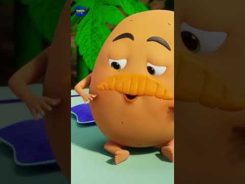 Aloo Kachaloo Beta Song, आलू कचालू बेटा  #shorts #potato #tinnutv #hindinurseryrhymes