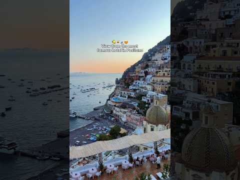 #amazingview from #lesirenuse #positano 🇮🇹#italy#italytravel#sunsetview#amalficoast#italia#summer