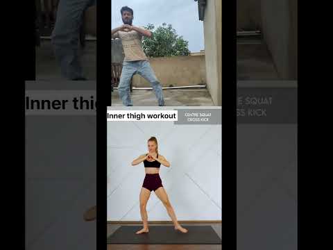 Inner thigh workout 😜#strong leg #strong abs #loose belly fat #slim waist #viral #shorts