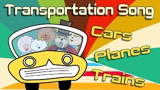 Transportation Song | Transportation for kids | The Singing Walrus