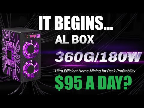 GPU MINING ALEPHIUM IS DEAD... Goldshell AL Box 360Gh/s 180w making $95 A DAY?