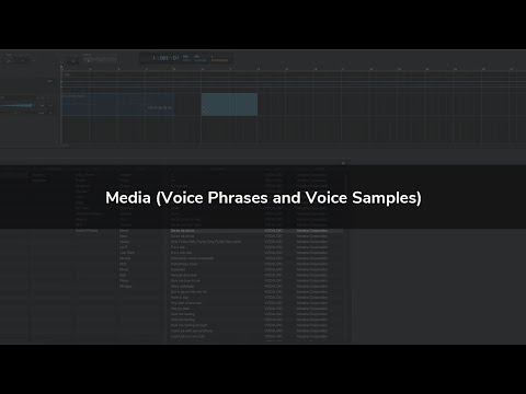 Media (Voice Phrases and Voice Samples)