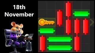 18th November, Hamster Kombat Puzzle Game Today