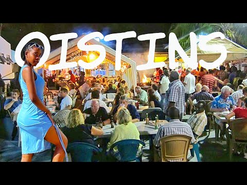 Crazy Nightlife At Oistins Fish Fry In Barbados!