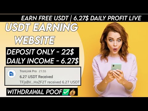 New USDT Site 2024 | Best Usdt Investment Website | New Usdt Mining Site | New Usdt Earning Website