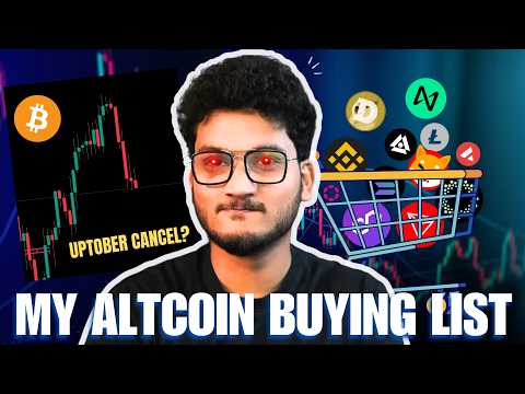 MY ALTCOIN BUYING ZONES | UPTOBER IS CANCELLED? | BITCOIN CRYPTO MARKET UPDATE