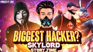 BIGGEST HACKER SKYLORD😱 || GARENA FREE FIRE