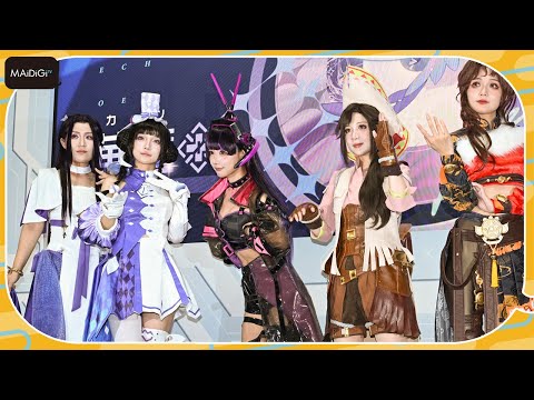 【東京ゲームショウ2024】コスプレーヤーやコンパニオンも会場彩る　会場風景（8）